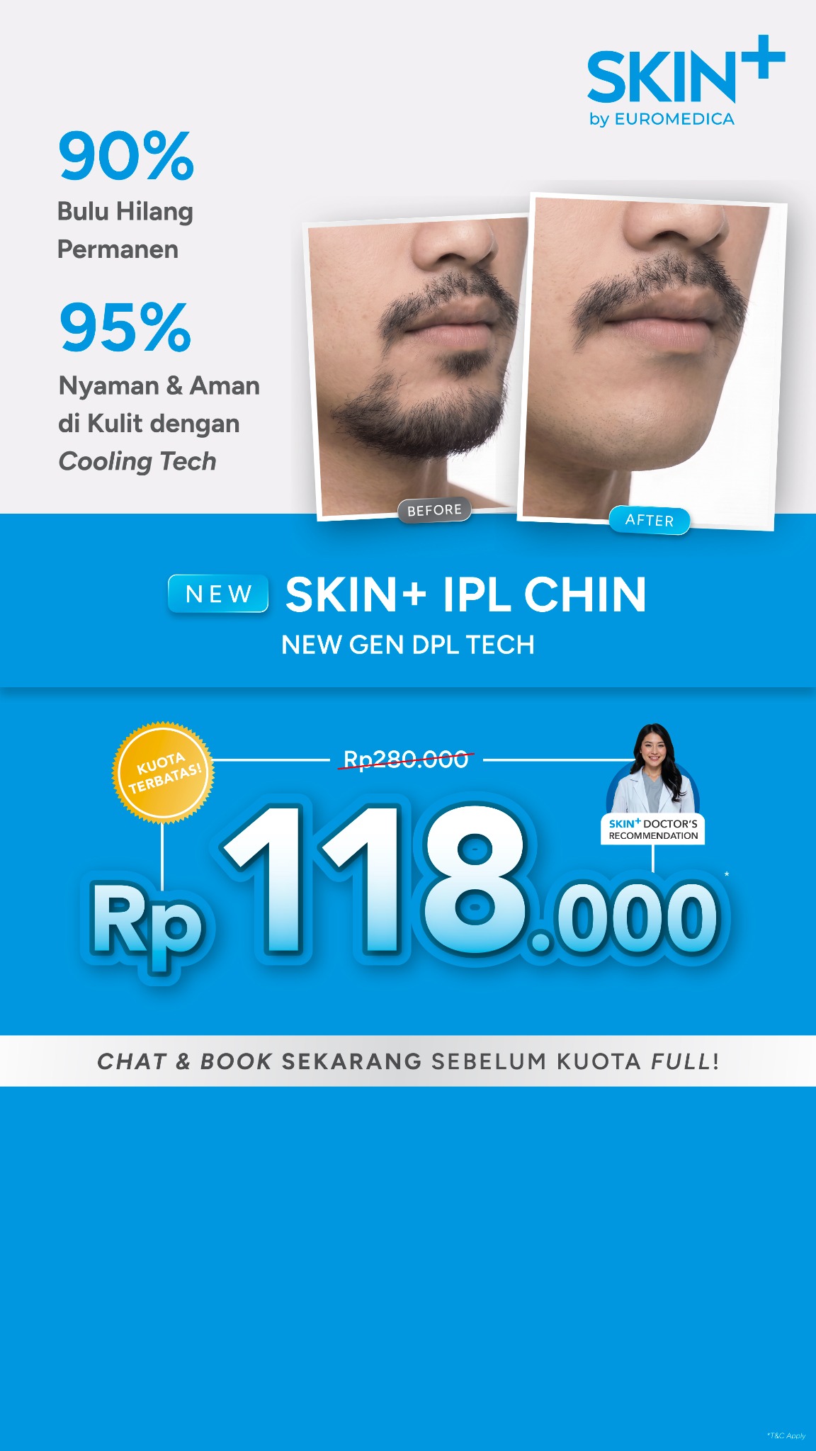 Skinplus by Euromedica Group Facebook ad from Jul 2, 2026