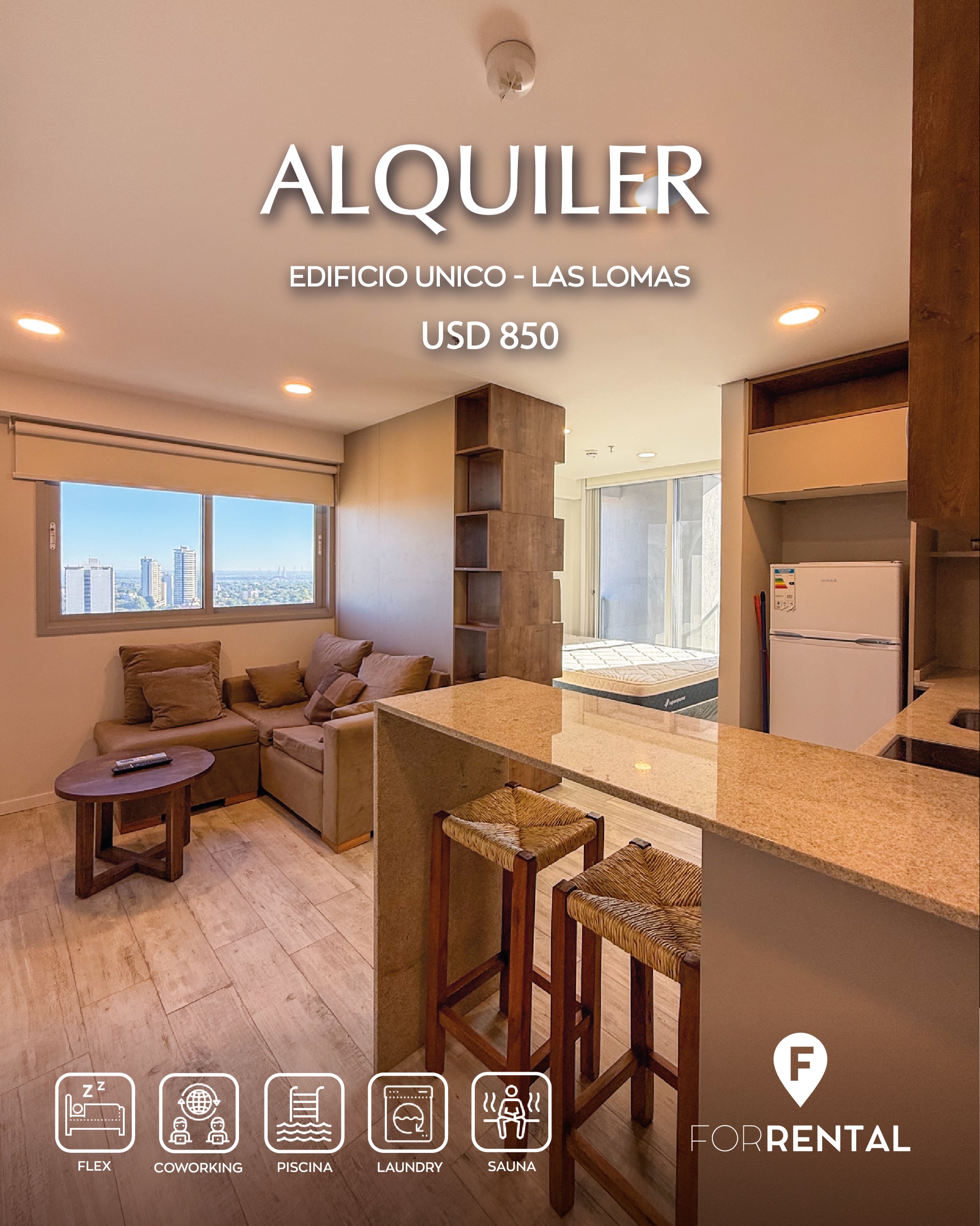 ForRental Facebook ad: Edificio Único