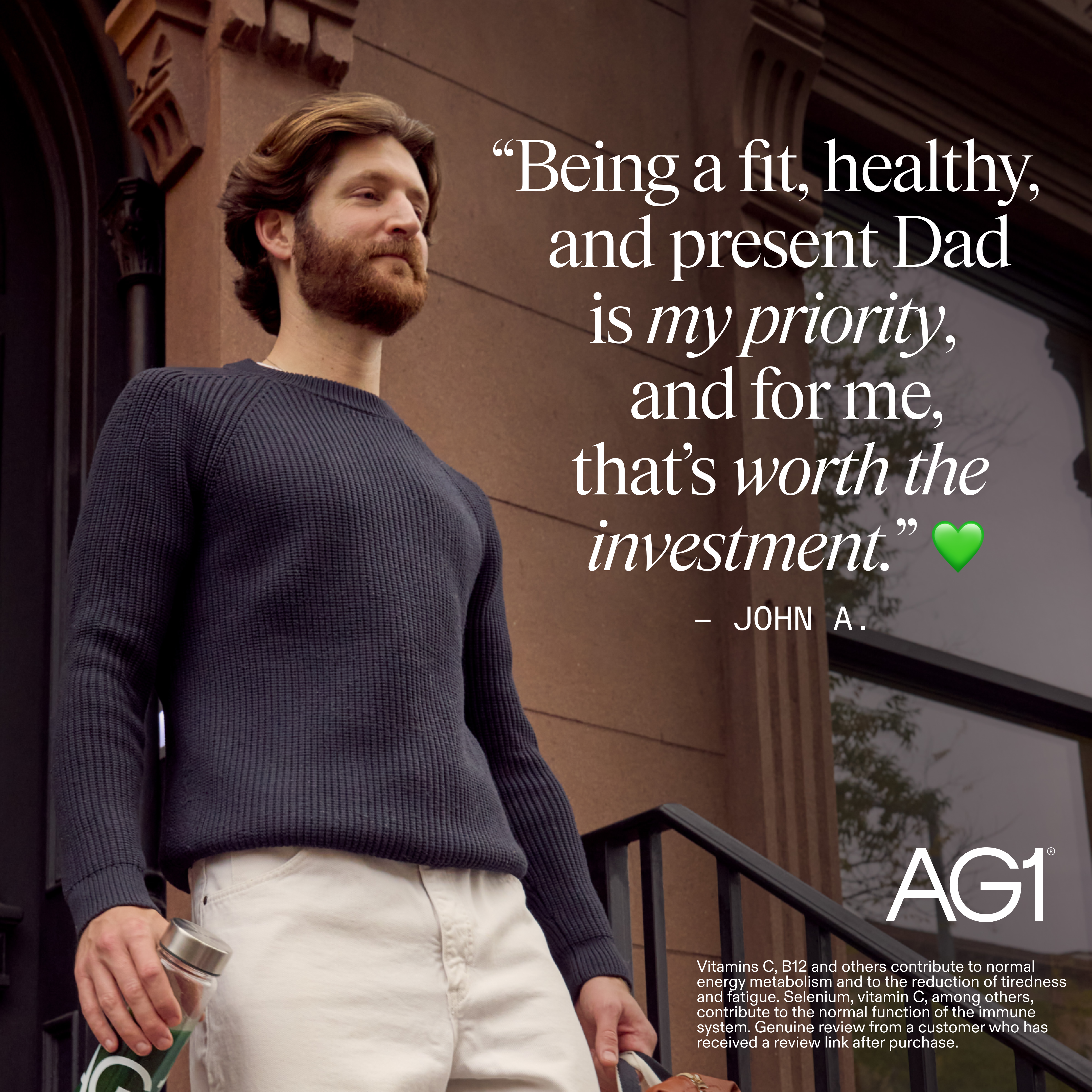 AG1 by Athletic Greens Facebook ad