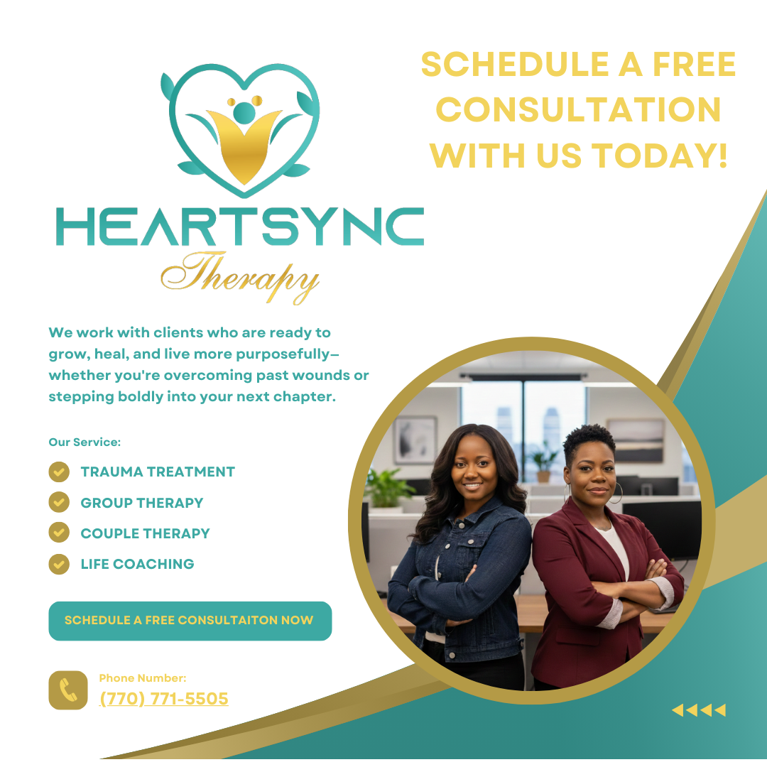 HeartSync Therapy Facebook ad: Align Your Pain With Purpose
