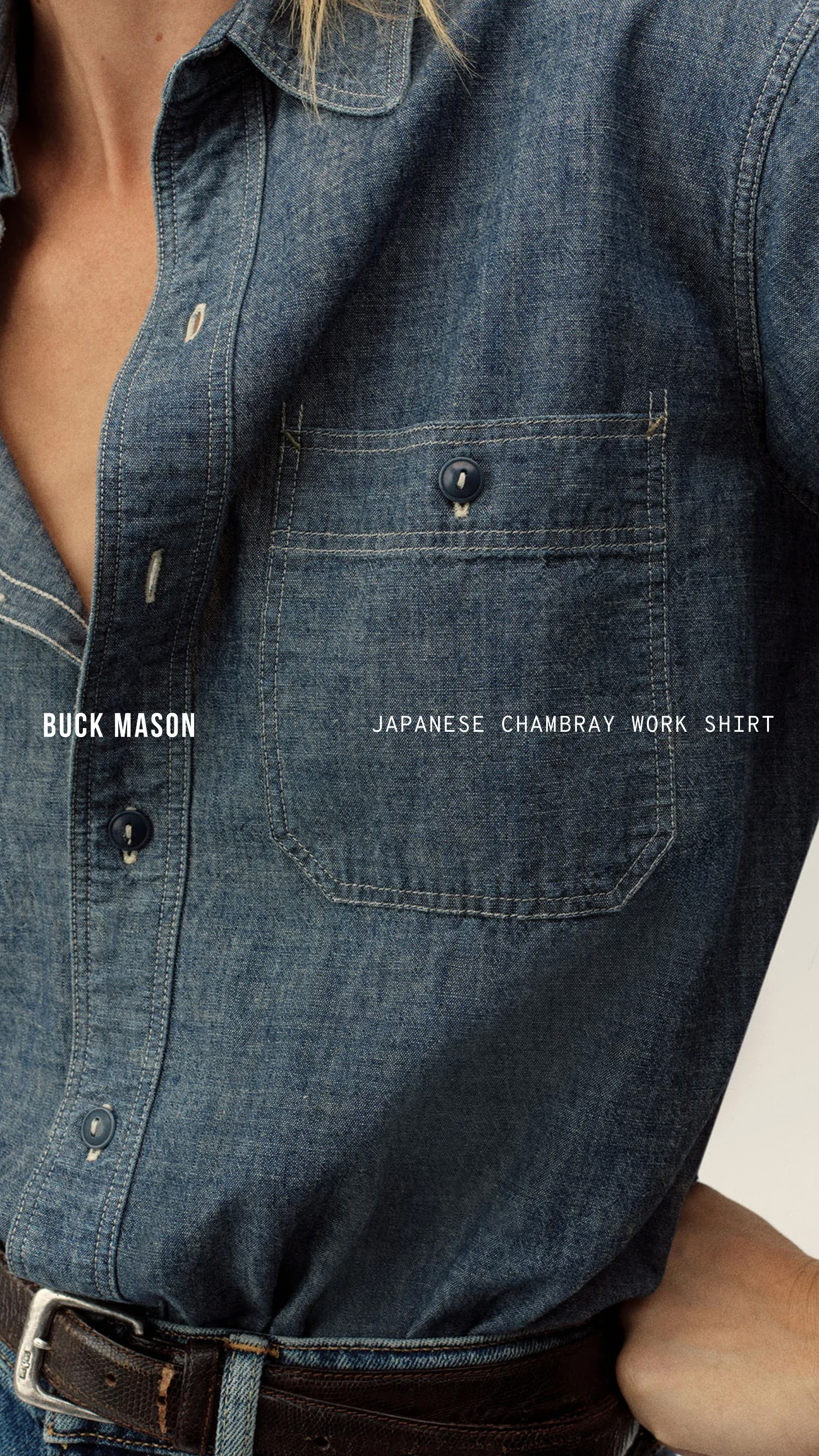 Buck Mason Women's Facebook ad