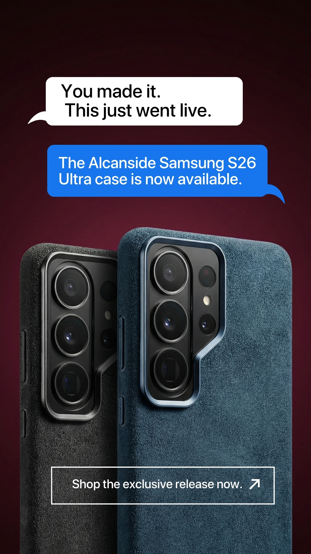 Alcanside Facebook ad
