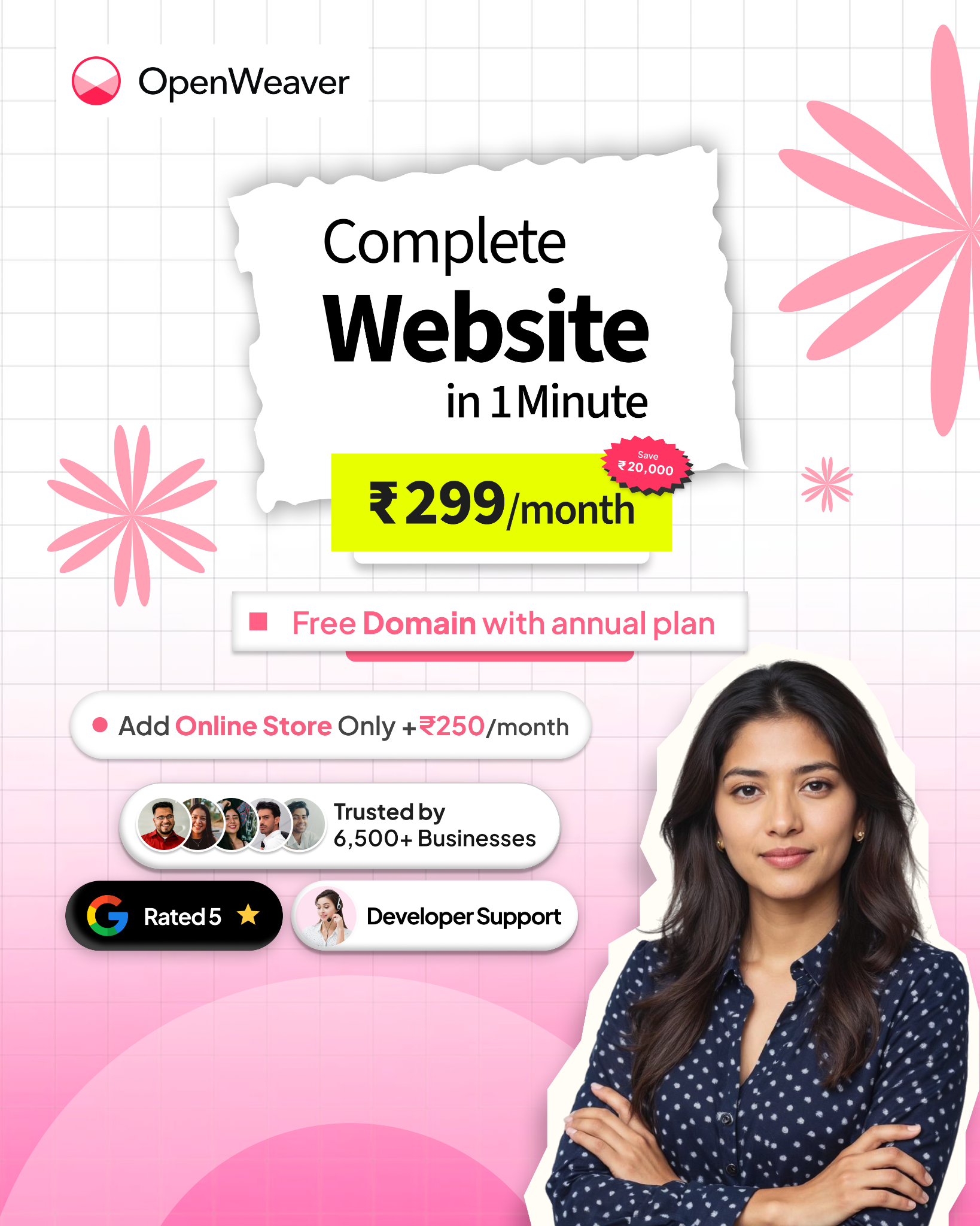 Open Weaver Facebook ad