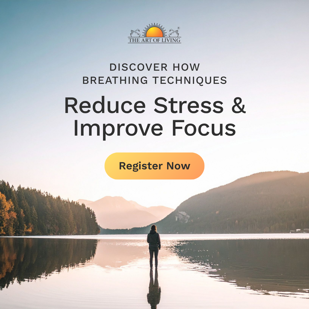 The Art of Living Facebook ad