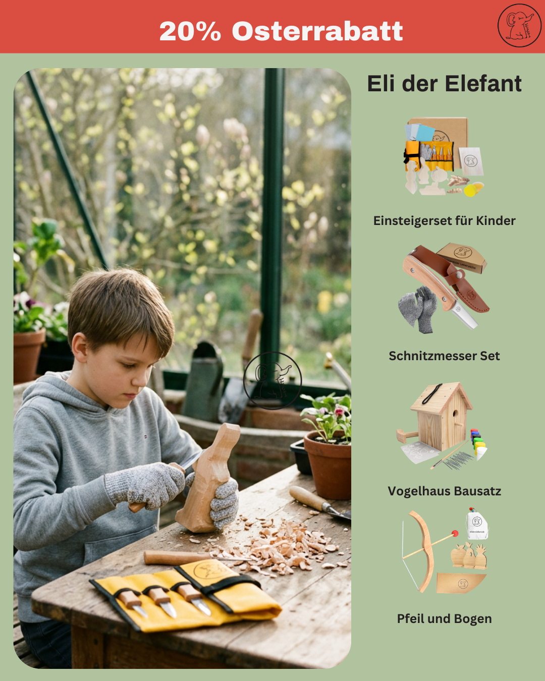 Eliderelefant Facebook ad