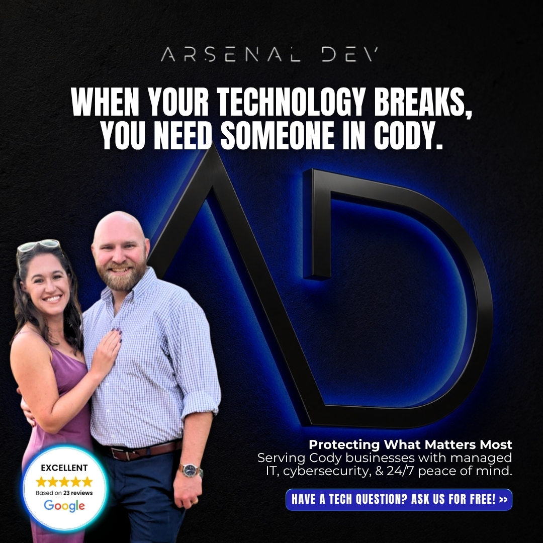Arsenal Dev Managed Services Facebook ad: Talk To Us