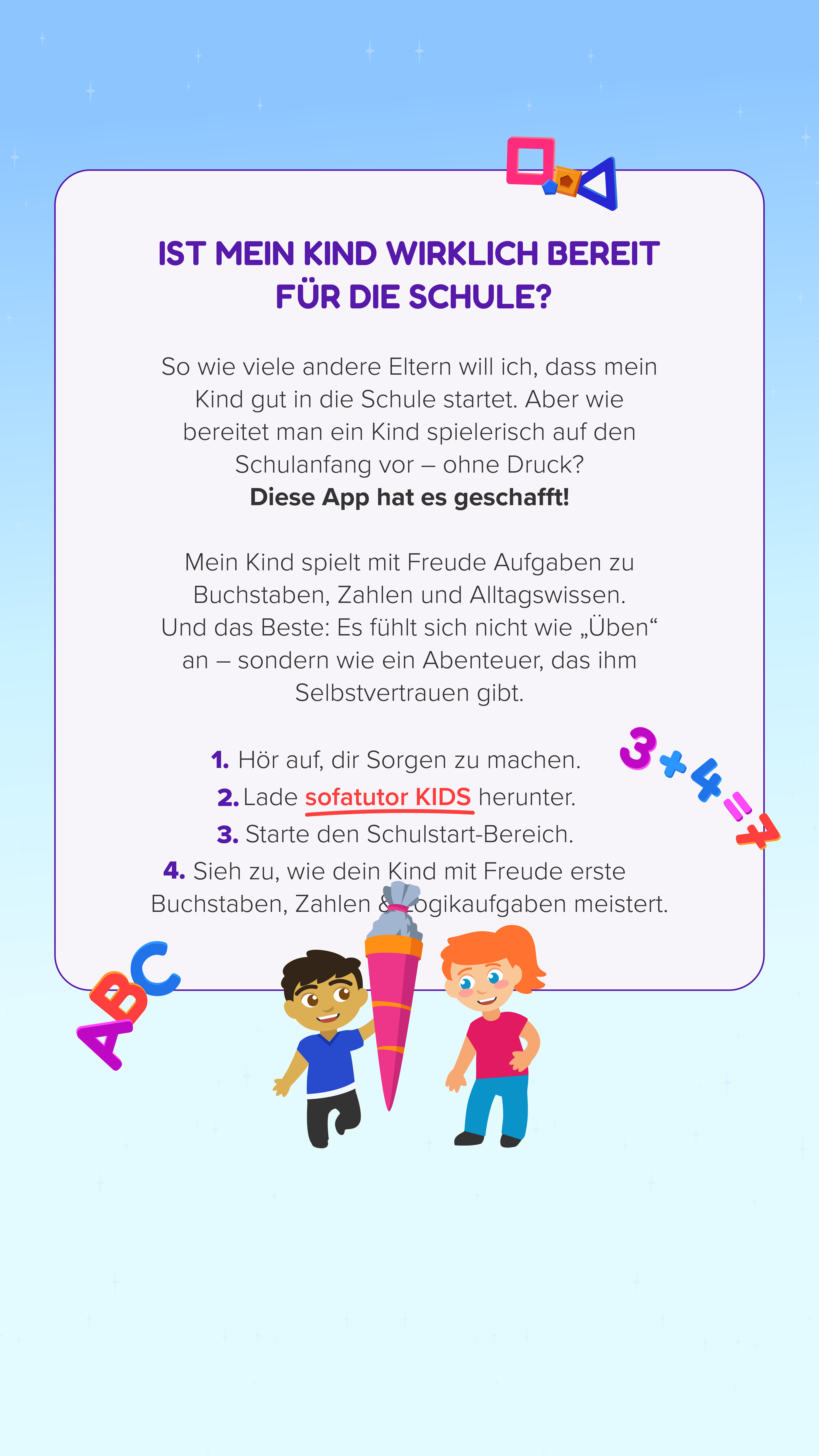 sofatutor.kids Facebook ad