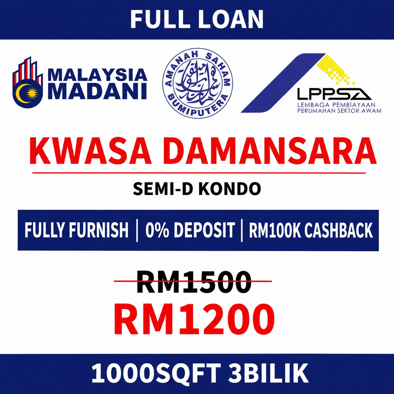 Selangor Real Estate Facebook ad