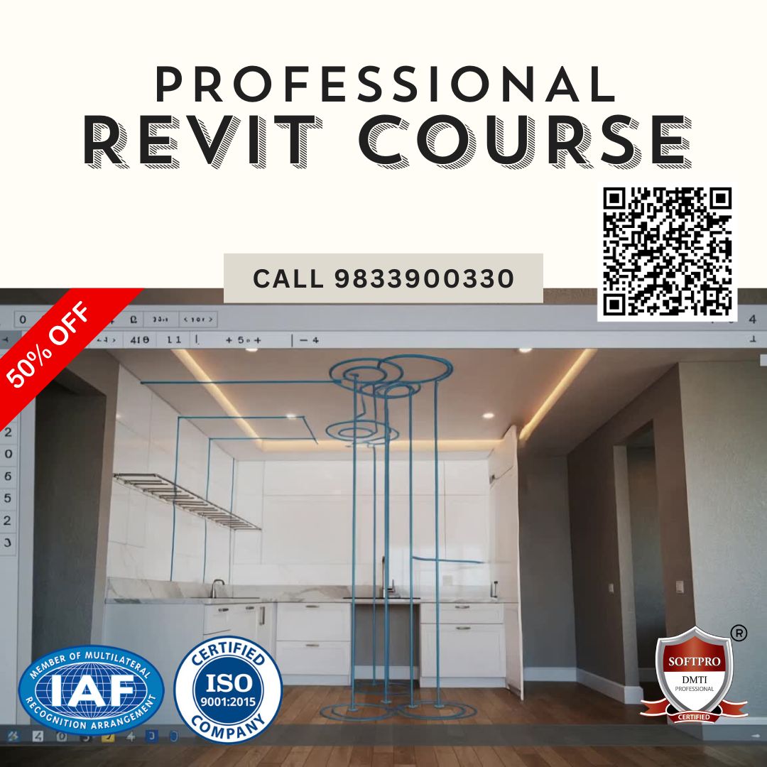 Softpro Computer Education Facebook ad: AutoCAD Training Institute - Save 25% on Fees.