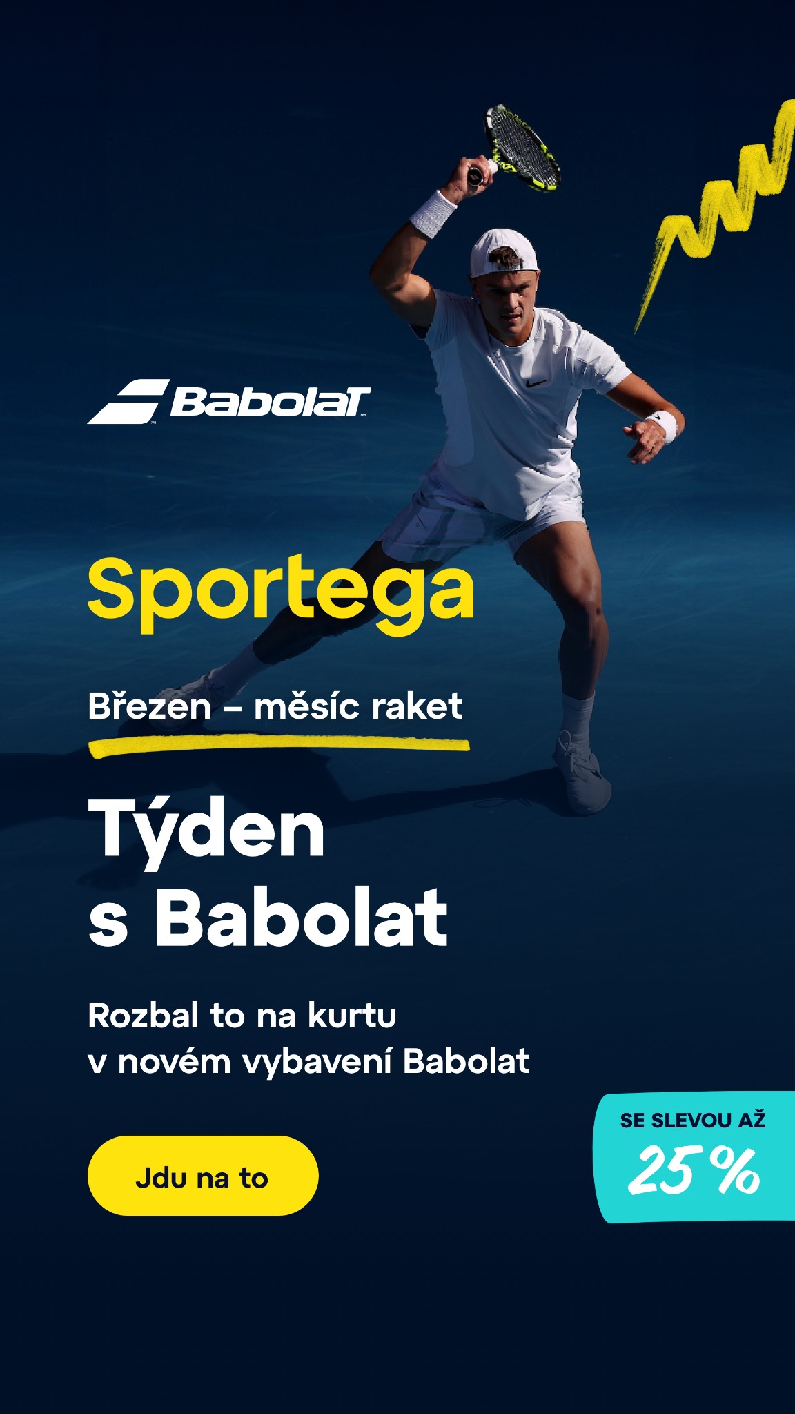 Sportega.cz Facebook ad from Mar 11, 2026
