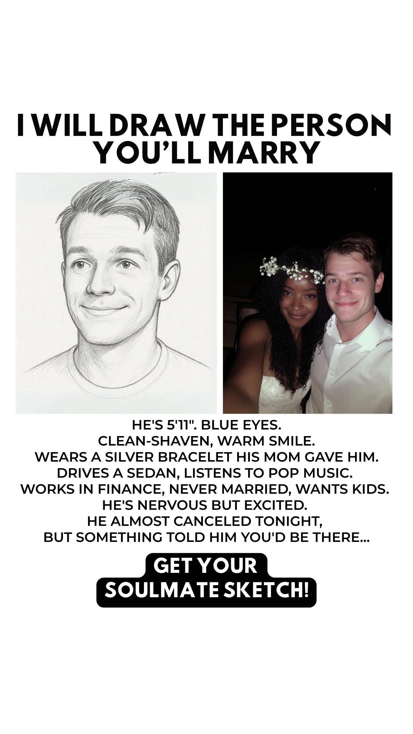 Love Sketch Facebook ad: Take quiz and check it out!