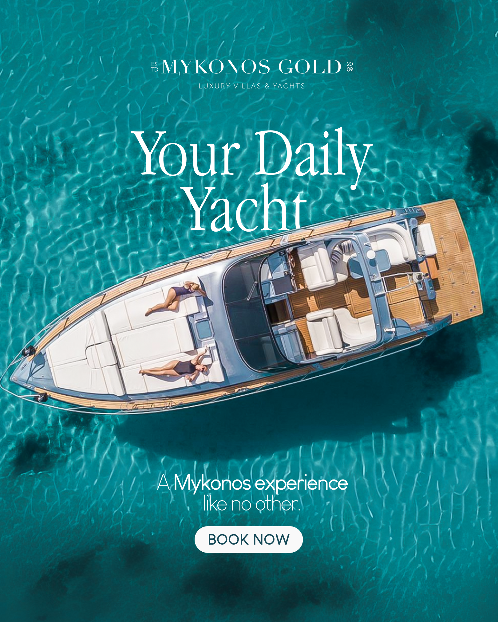 MykonosGold Facebook ad