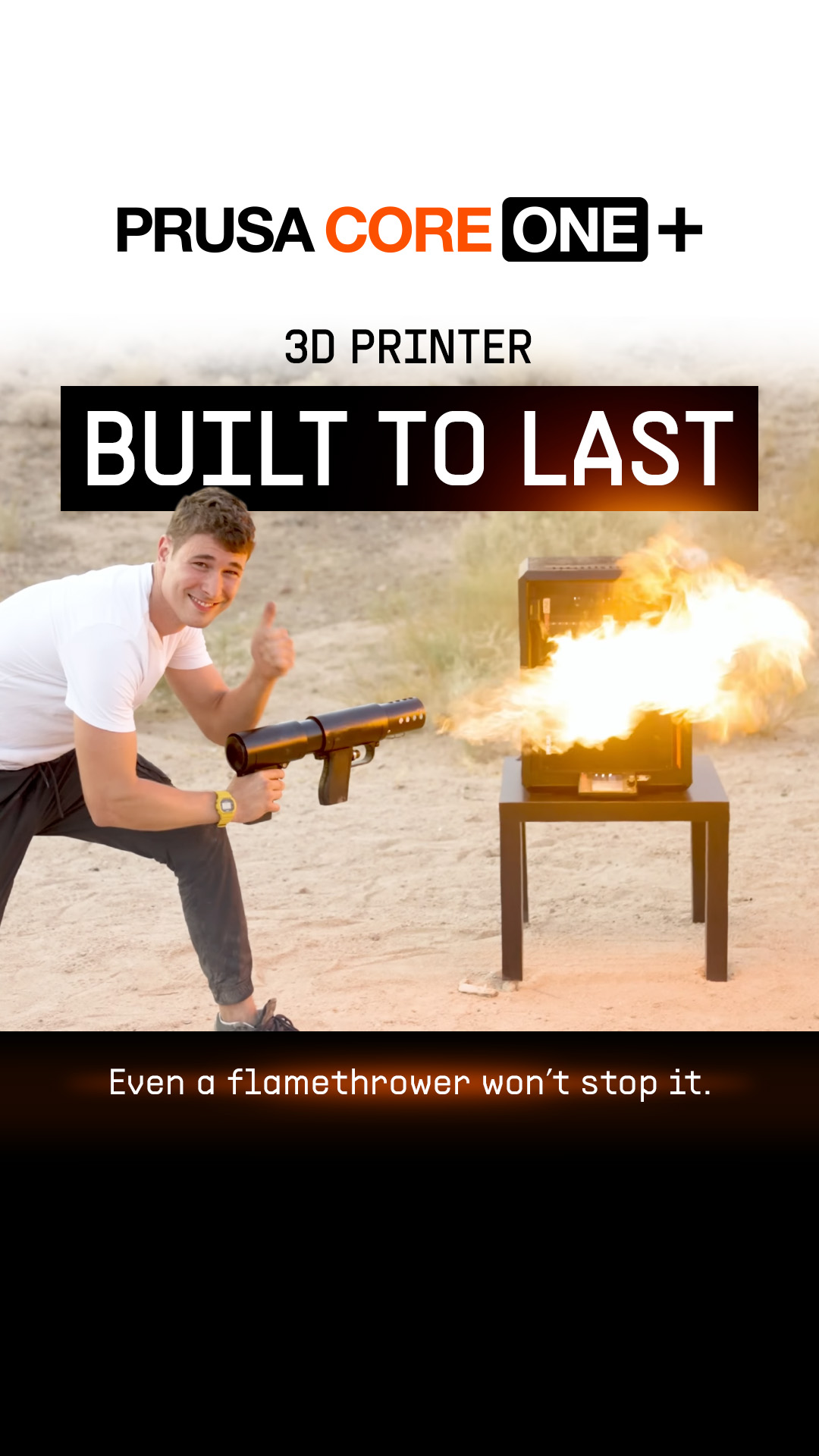 Prusa Research 3D printers Facebook ad