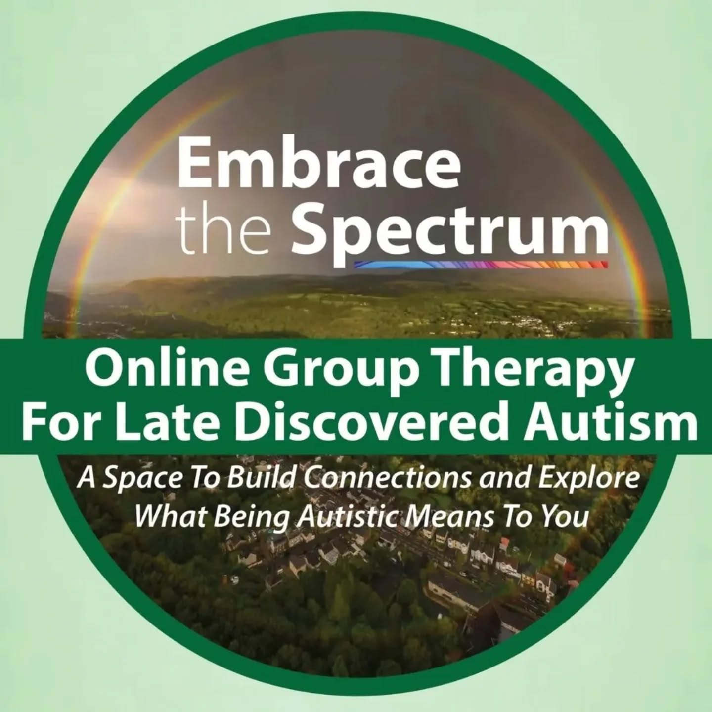 Sunflower Counselling Services Facebook ad: Realised you're autistic as an adult and thinking……