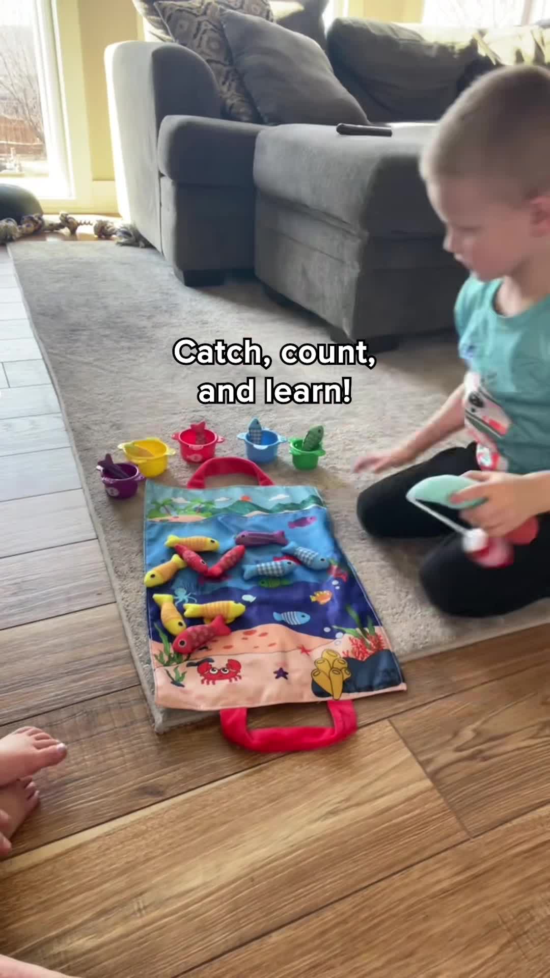 Kiddie-Corner Facebook ad: Our popular FishyFun back in stock
