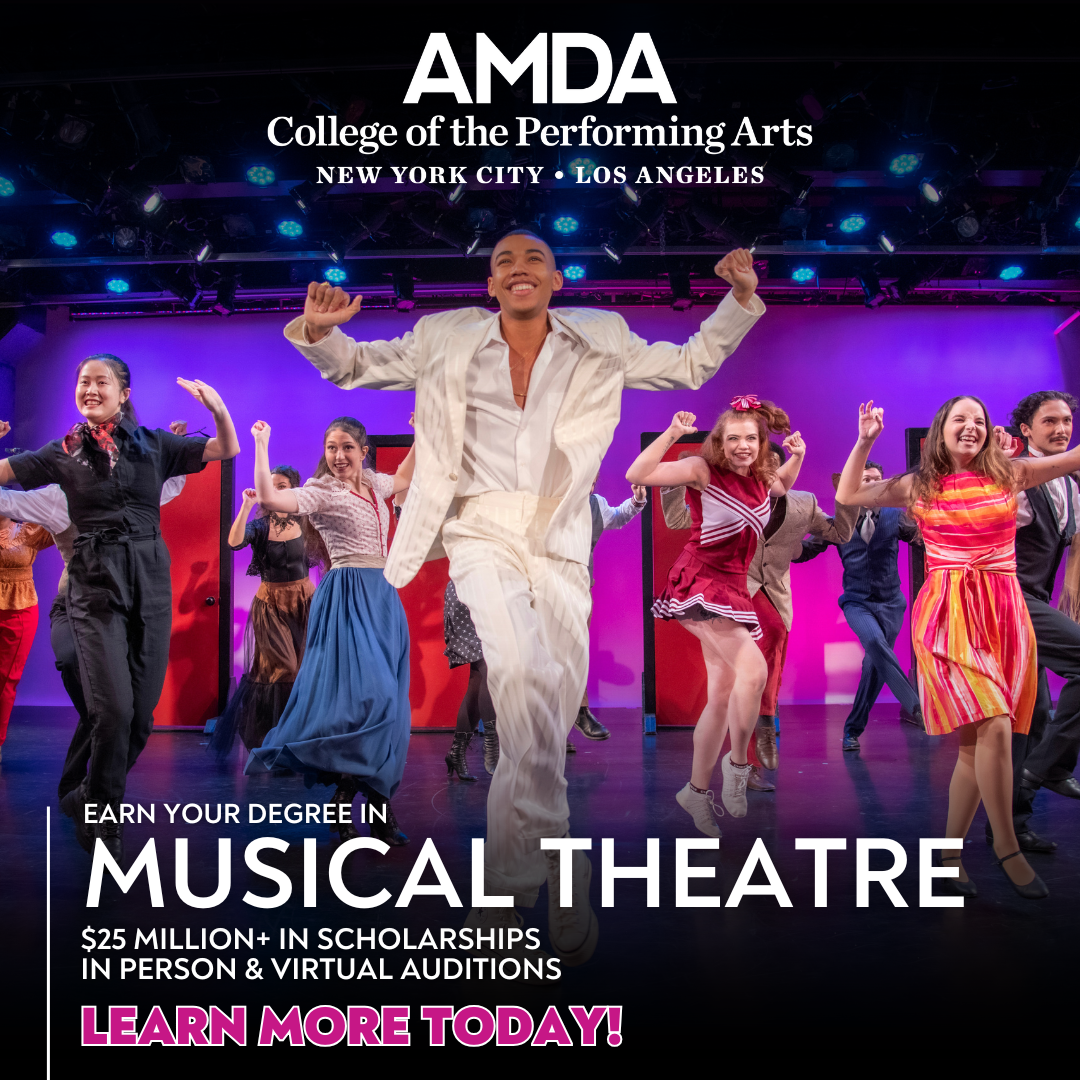 AMDA College Facebook ad