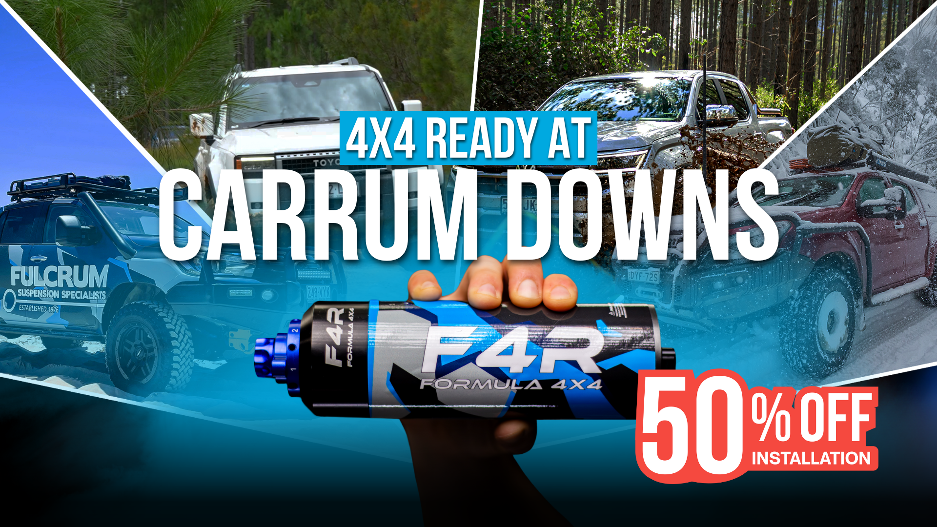 Fulcrum Suspensions Facebook ad