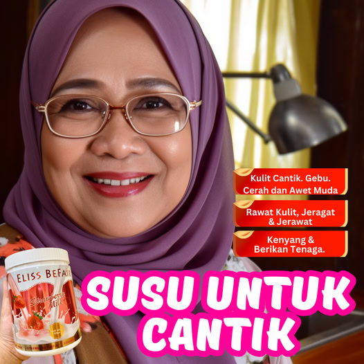 Puan Zainab Rashid Facebook ad: Susu AWET MUDA