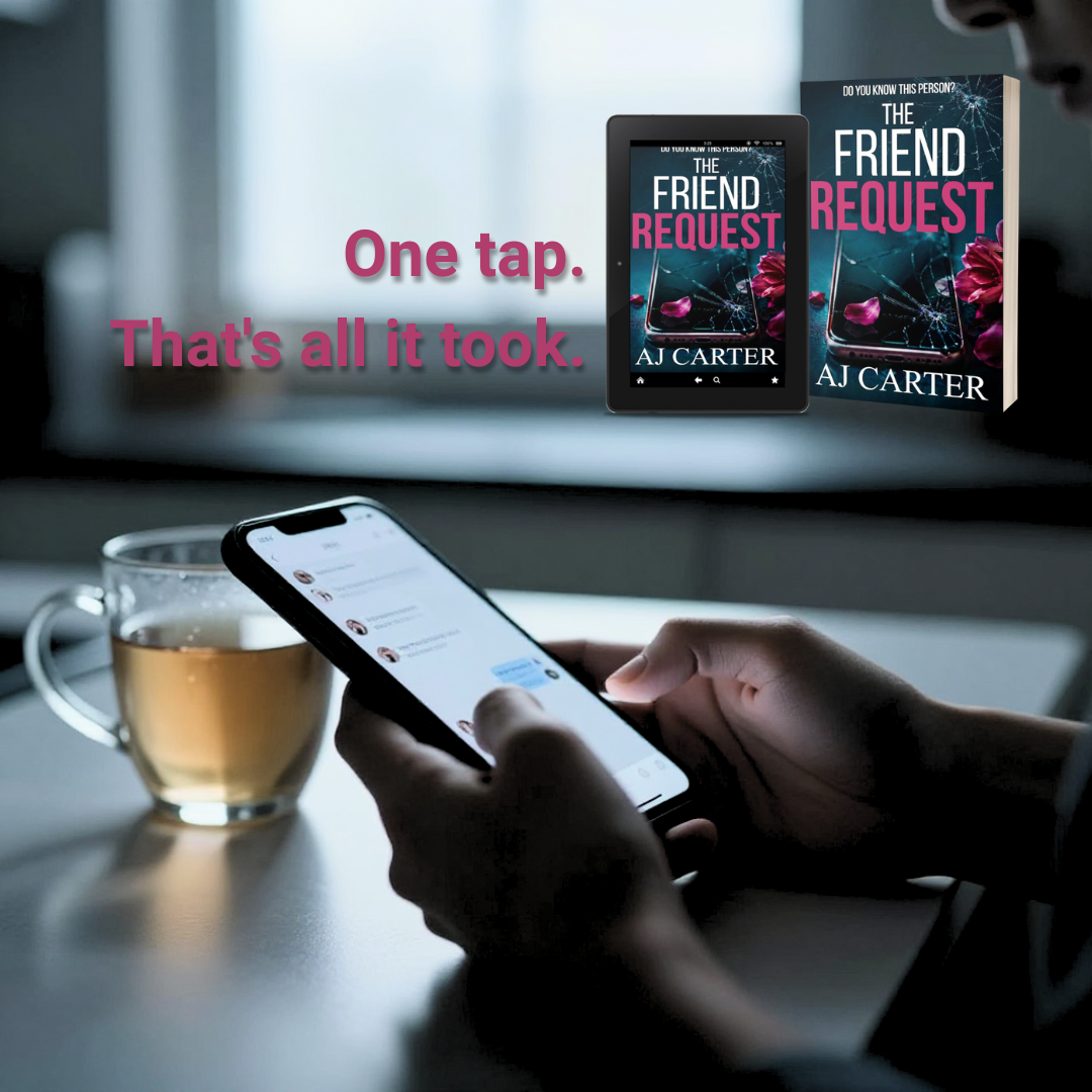 AJ Carter - Author Facebook ad: She told herself it was just closure. It wasn't.
