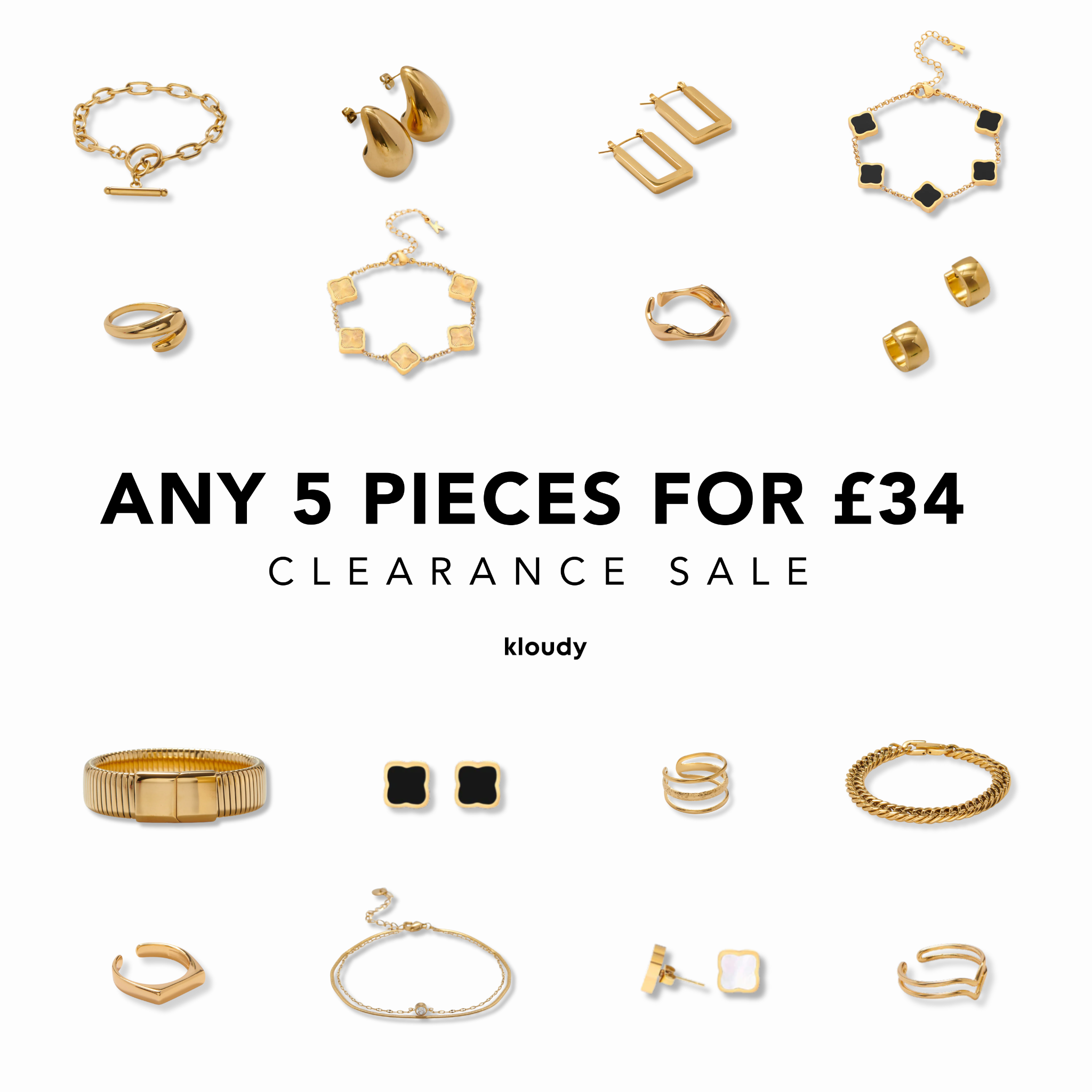 Kloudy.jewelry Facebook ad: Hurry! Limited Stock Available