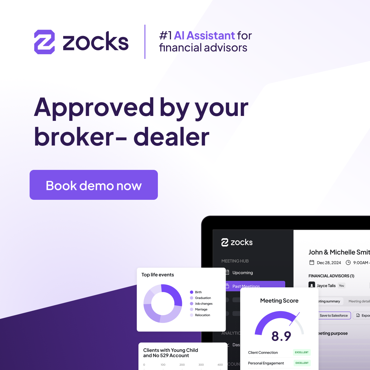 Zocks Facebook ad