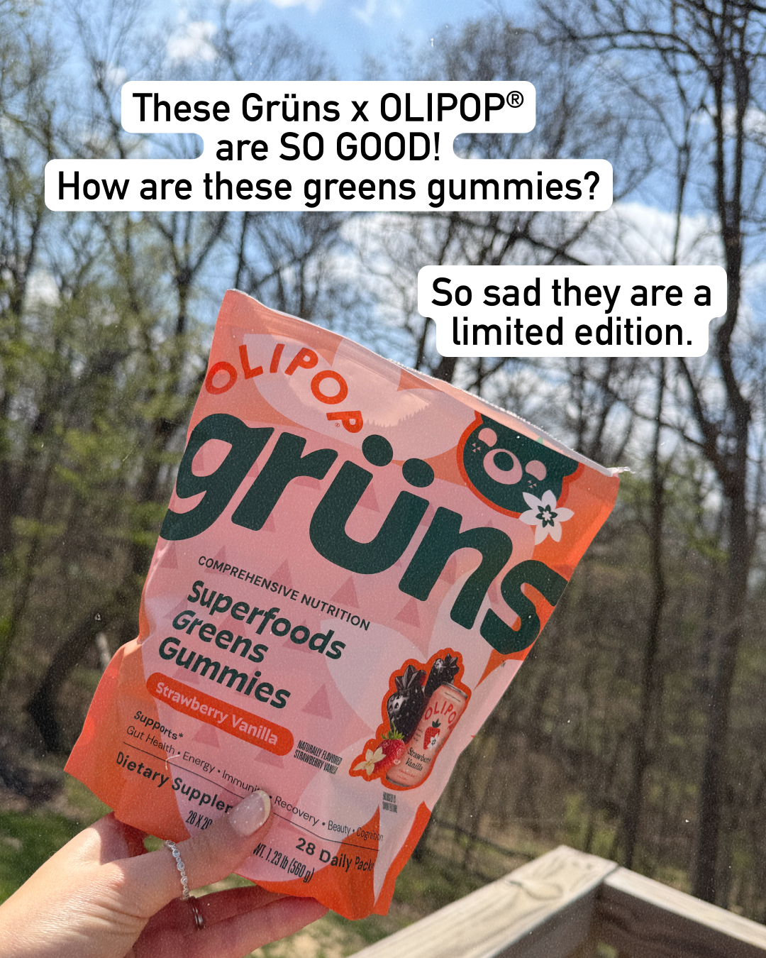 Grüns Facebook ad