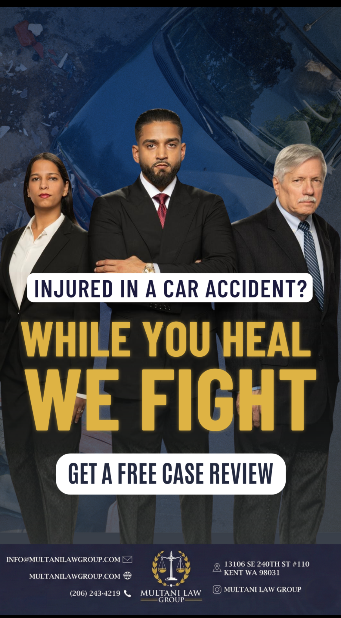 Multani Law Group Facebook ad