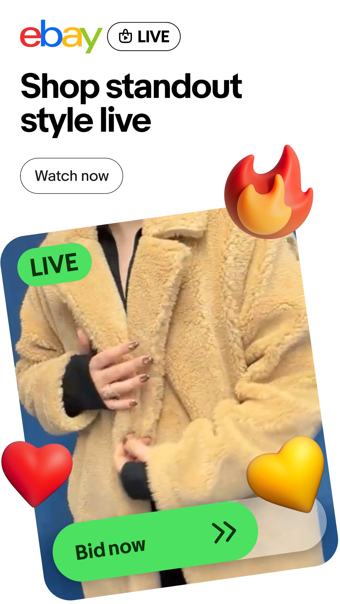 eBay Live UK Facebook ad