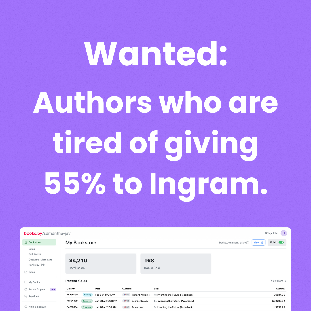 Books.by Facebook ad