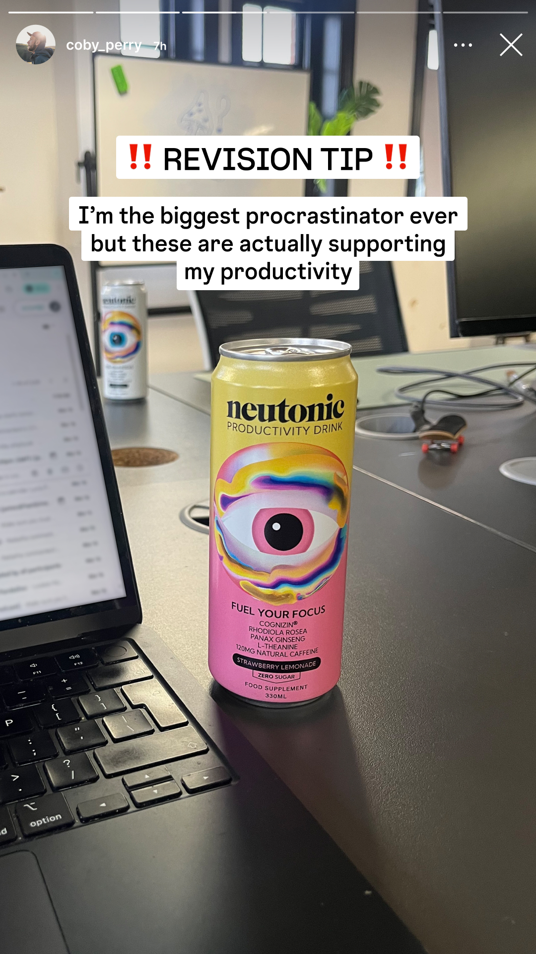 Neutonic Facebook ad