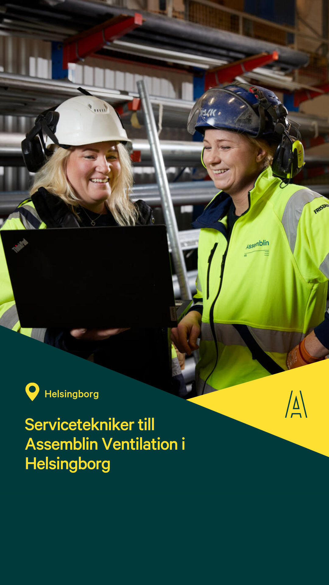 Assemblin Sverige Facebook ad