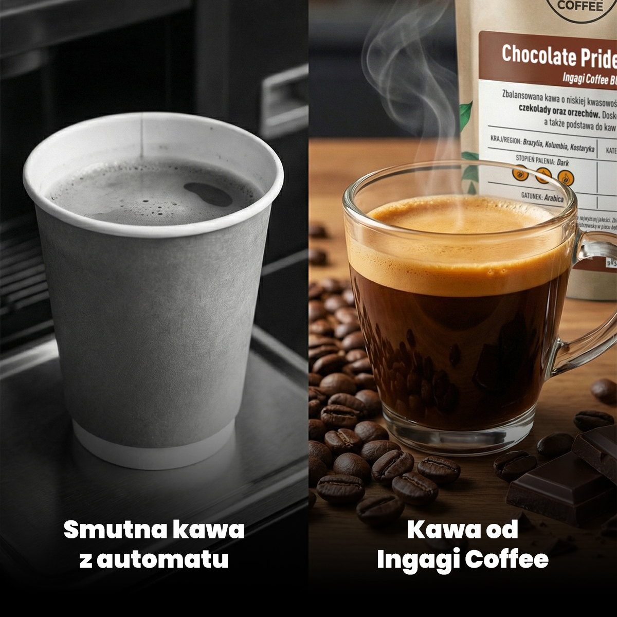 GorillaCoffee.pl Facebook ad