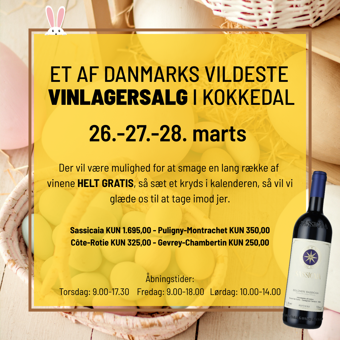 Philipson Wine Facebook ad: PHILIPSON WINE AFHOLDER DANMARKS VILDESTE VINLAGERSALG