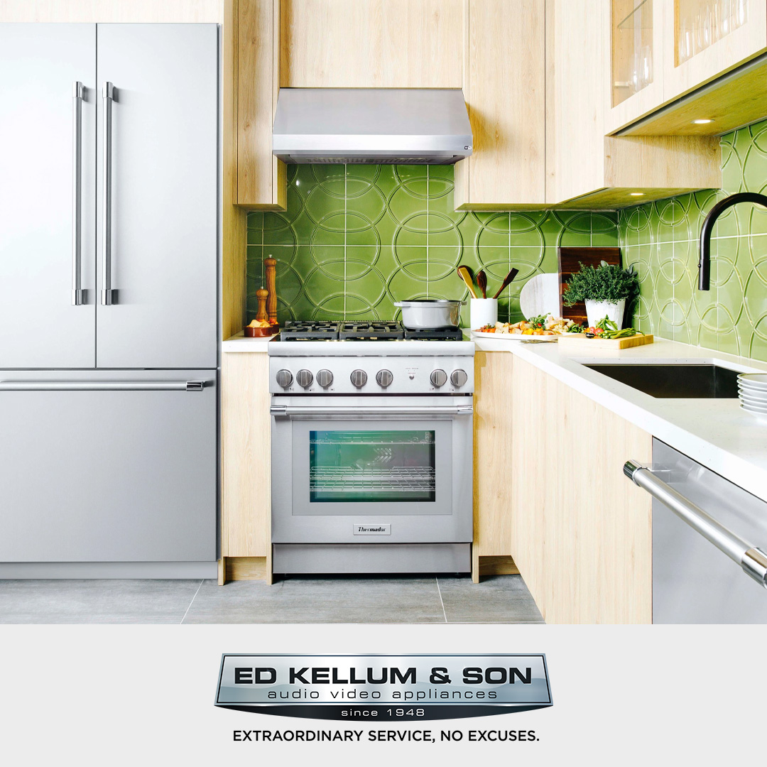Ed Kellum & Son Facebook ad: Transform your home with luxury appliances at Ed…