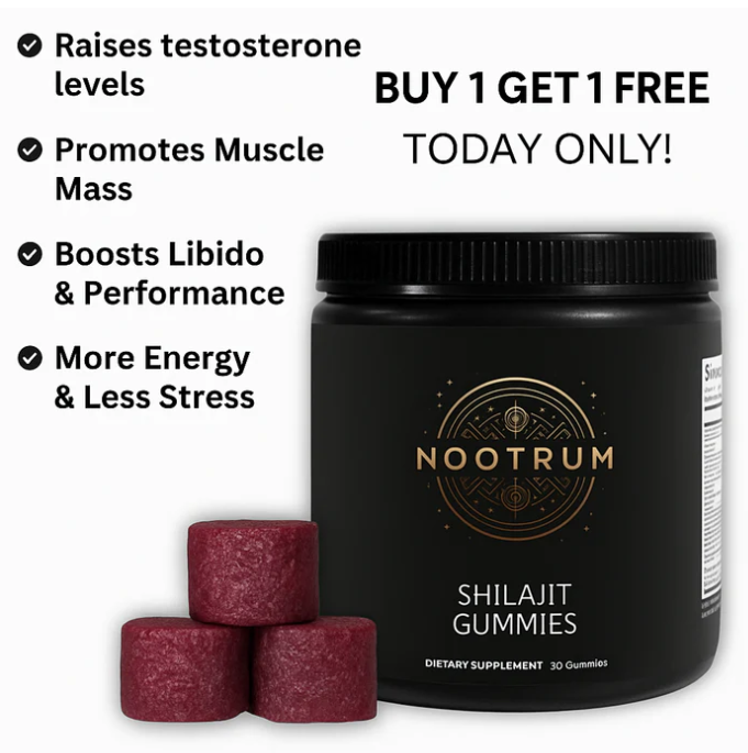 Nootrum Supplements Facebook ad: BUY 1 GET 1 FREE - ENDS MIDNIGHT