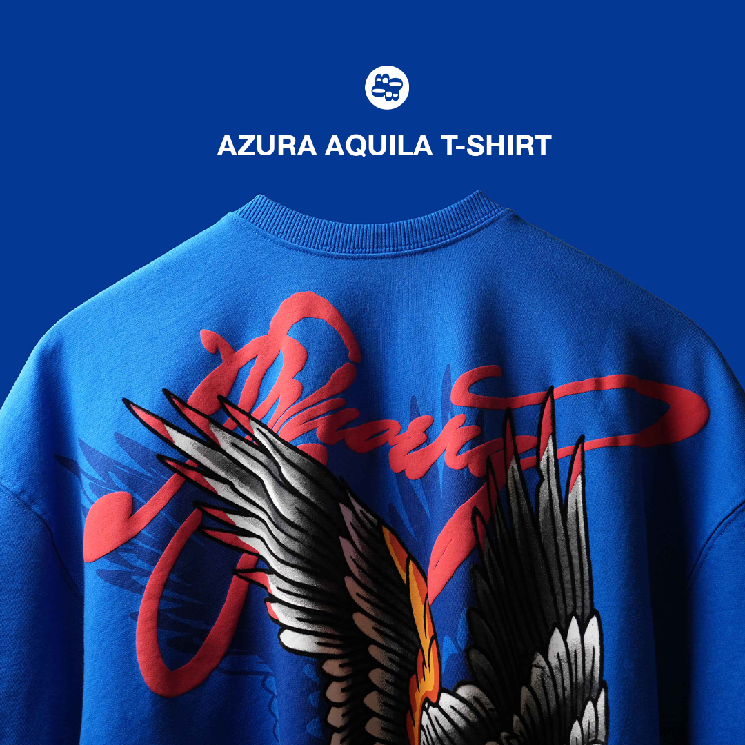 Bluorng Facebook ad: Azura Aquila T-Shirt