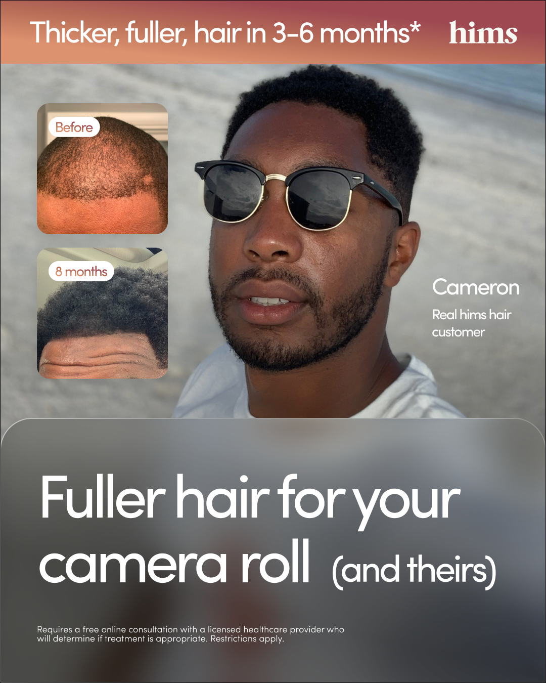 hims Facebook ad