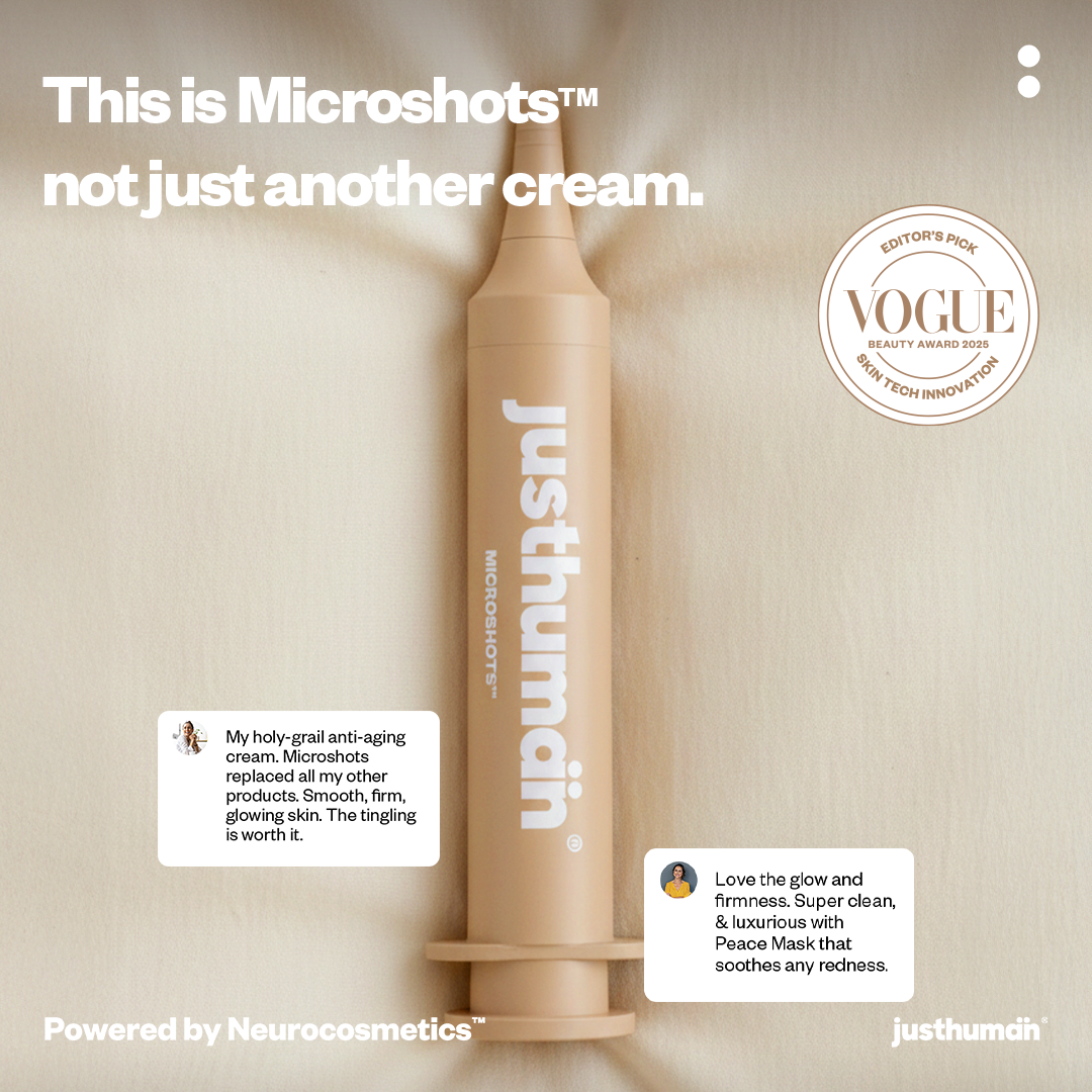Justhuman Facebook ad