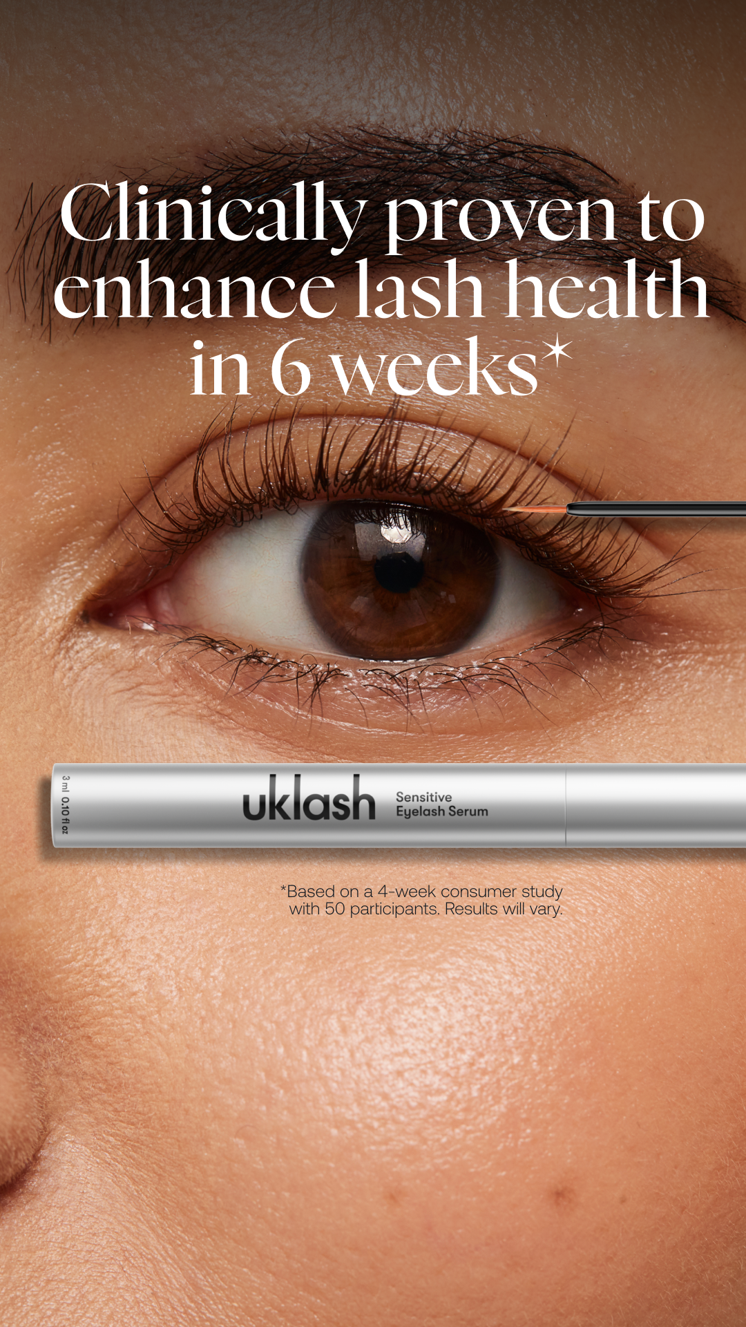 Uklash Facebook ad from Apr 10, 2026