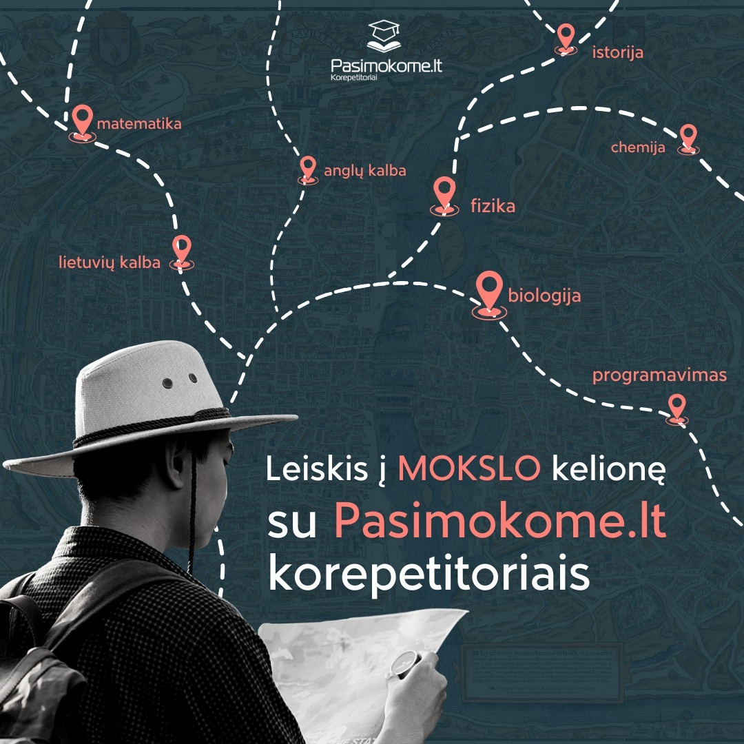 Pasimokome.lt korepetitoriai Facebook ad