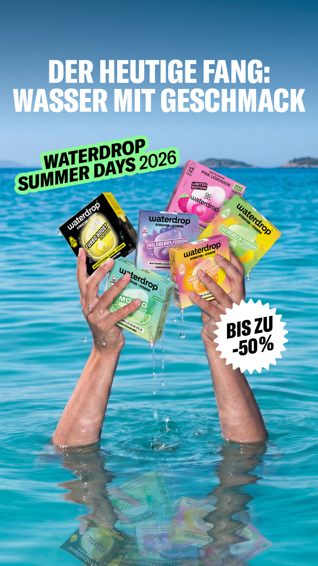 waterdrop Facebook ad