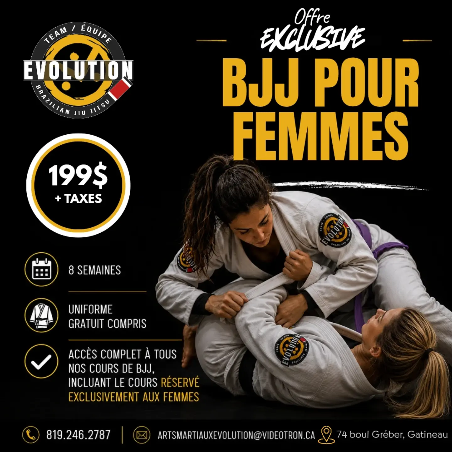 Centre Evolution HQ Facebook ad