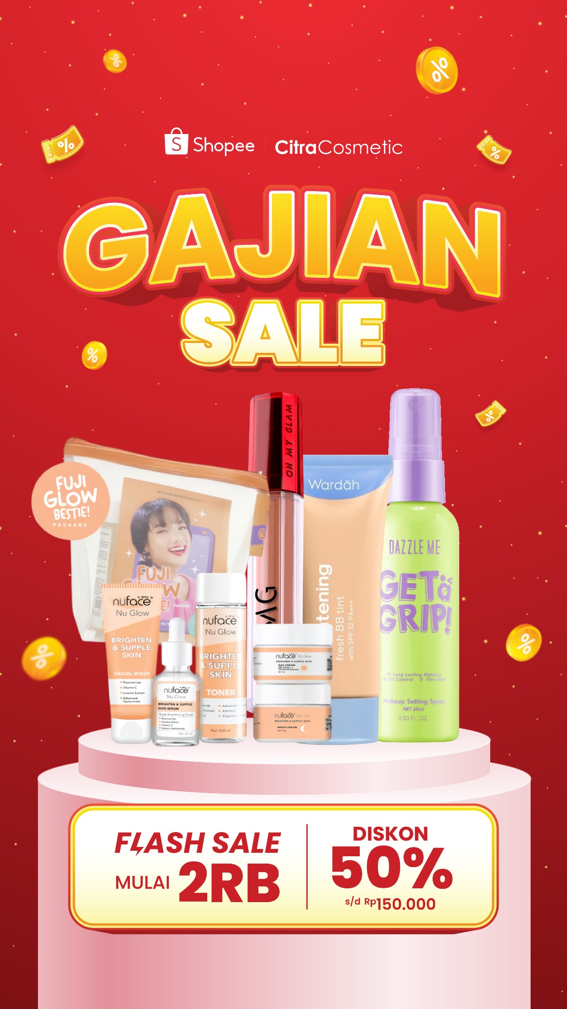 Citra cosmetic Makassar Facebook ad