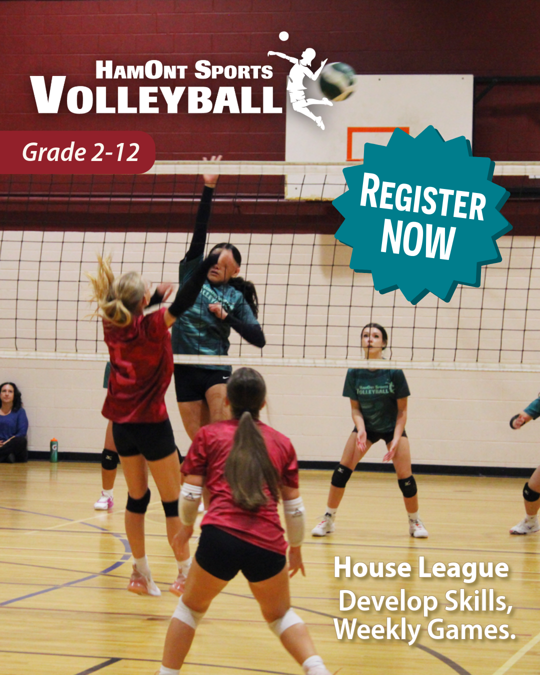 HamOnt Sports Facebook ad: House League