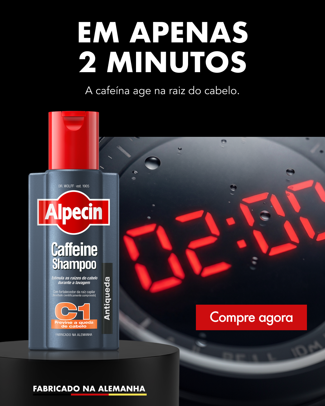 Alpecin Brasil Facebook ad