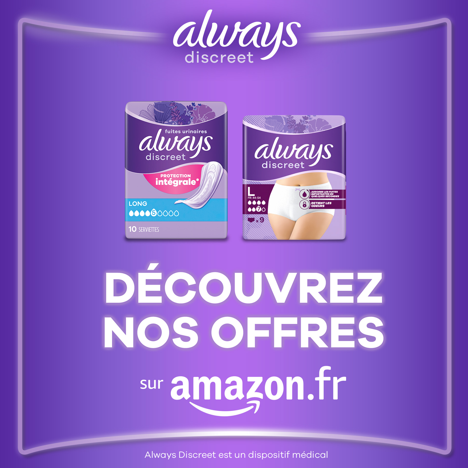 Always France Facebook ad