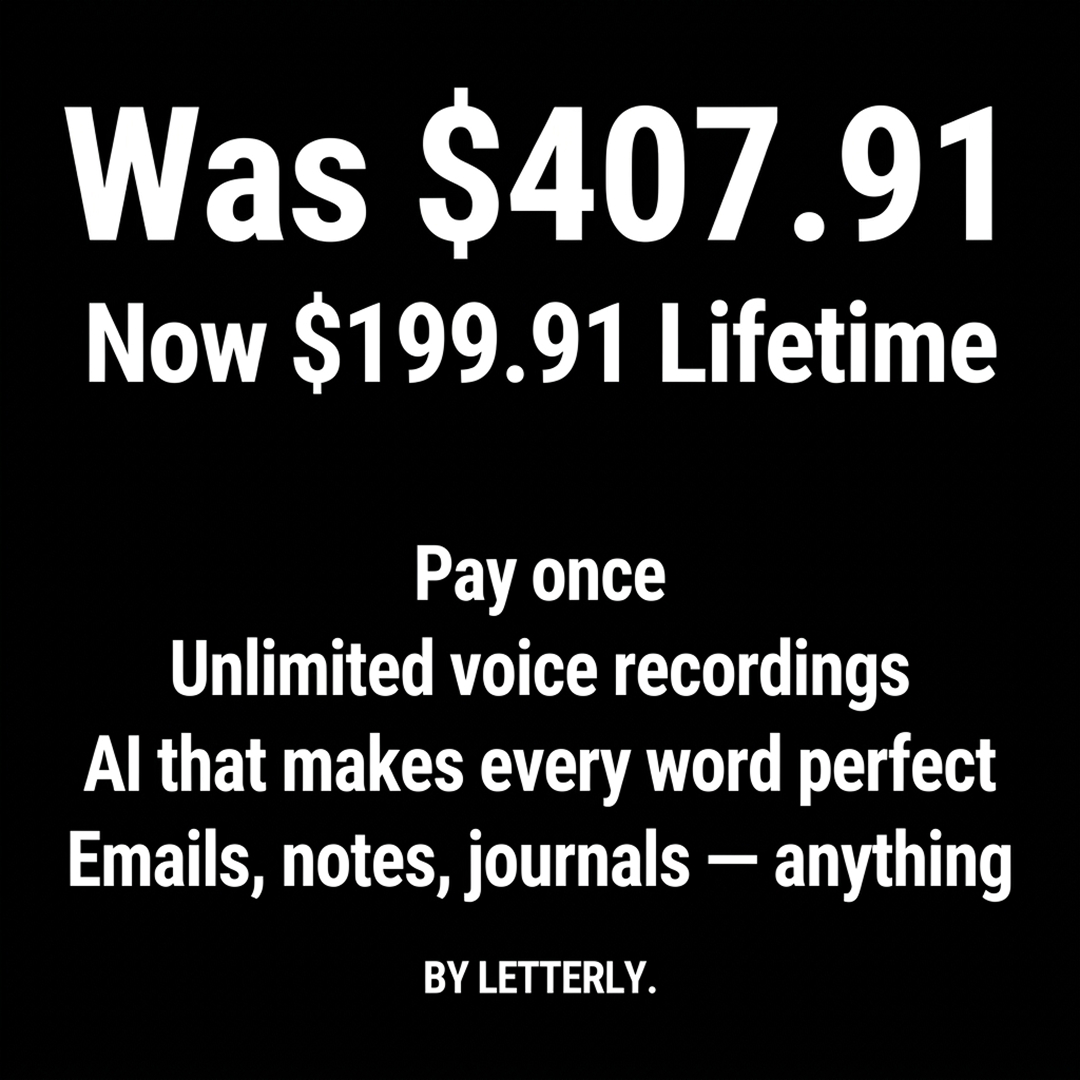 Letterly Facebook ad