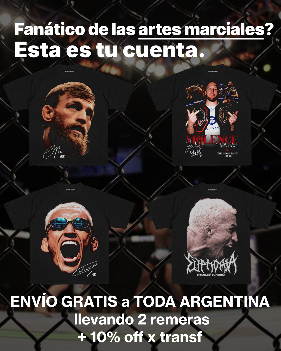 euphoriawear.ar Facebook ad: ENVIO GRATIS a TODA