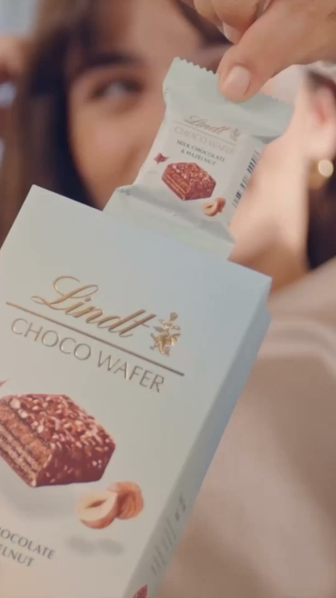 Lindt Facebook ad: Lindt Choco Wafer