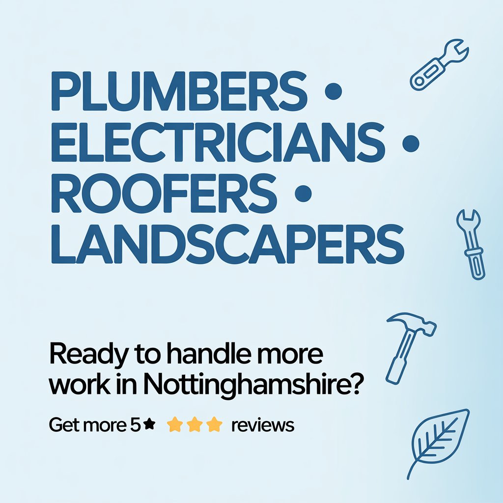 Local Marketing RoundTable Facebook ad: Are You A Trade Businness in Nottinghamshire?